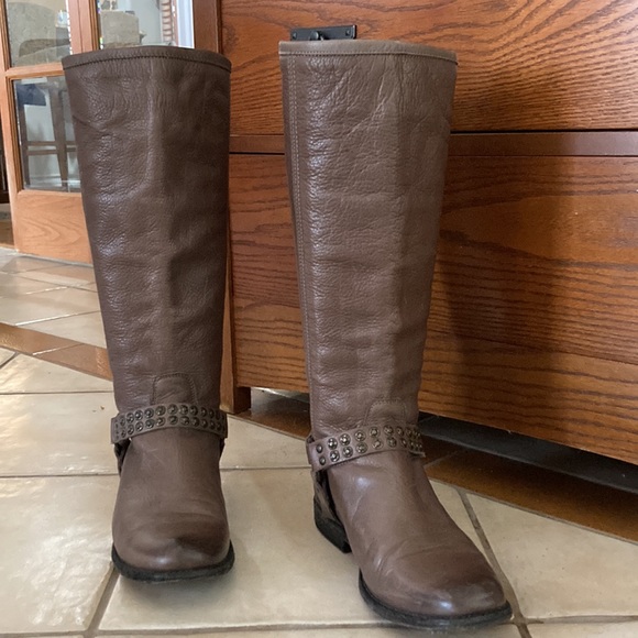 Frye Phillip Harness Tall Riding Boots